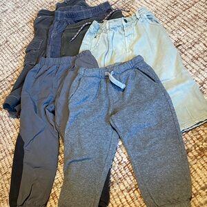 Bundle of Boys Fall and Winter Pants - mixed brands